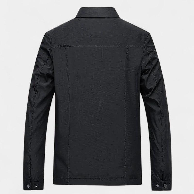 Riche Herren Nylonjacke – Coupe-vent léger et minimaliste