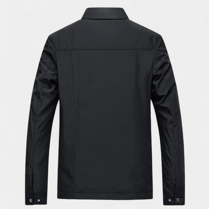 Riche Herren Nylonjacke – Coupe-vent léger et minimaliste