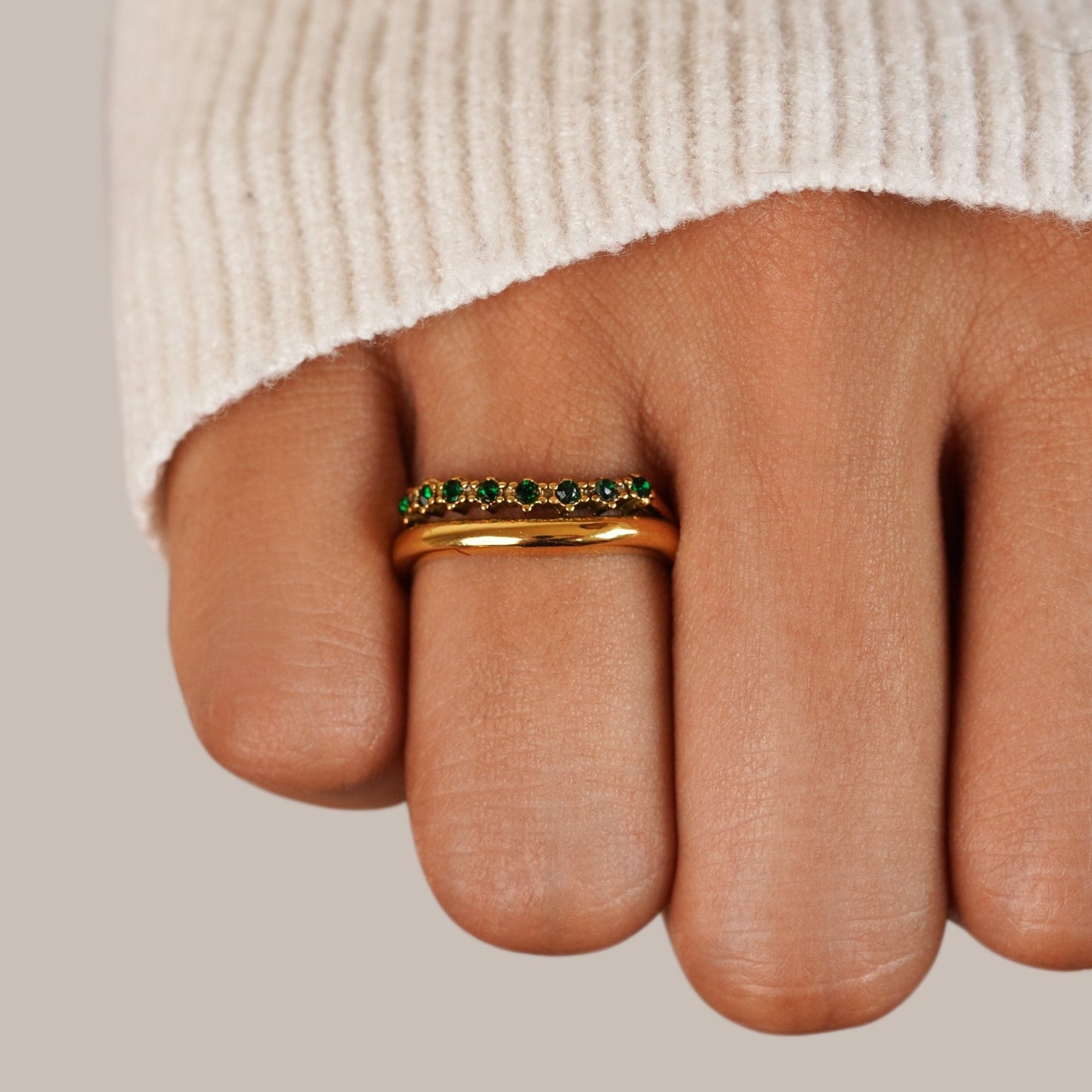 Zaria - Double Layer Crystal Ring — perfect for those who value comfort and design.