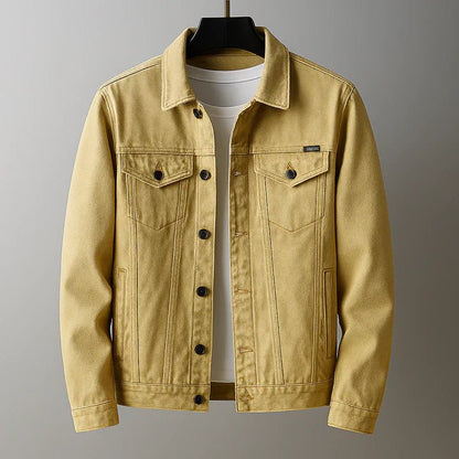 Masimo Denimjacke – Classique lässige Herrenoberbekleidung