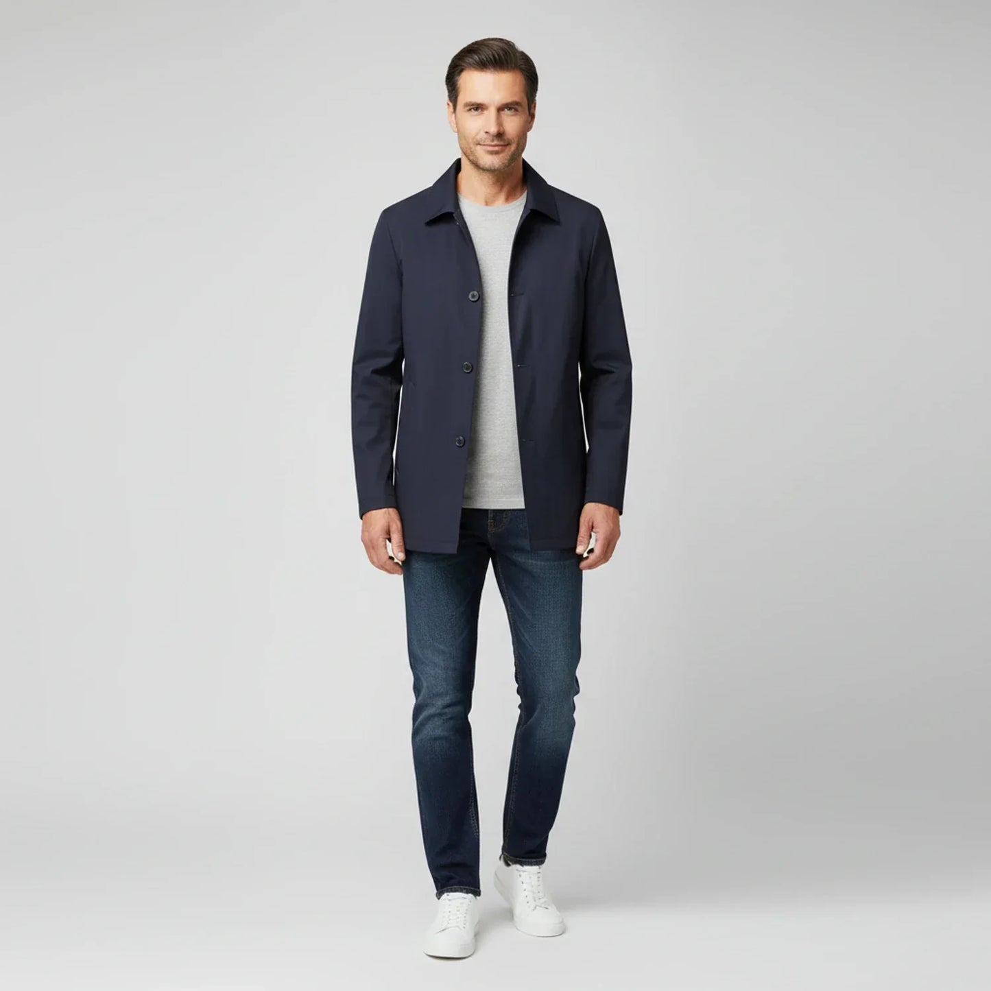 Veste boutonnée pour homme