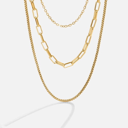 Yelena - Layered Chain Necklace — made with care and attention to detail.