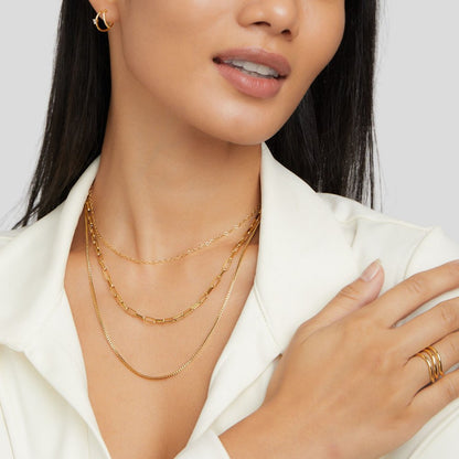 Yelena - Layered Chain Necklace — made with care and attention to detail.