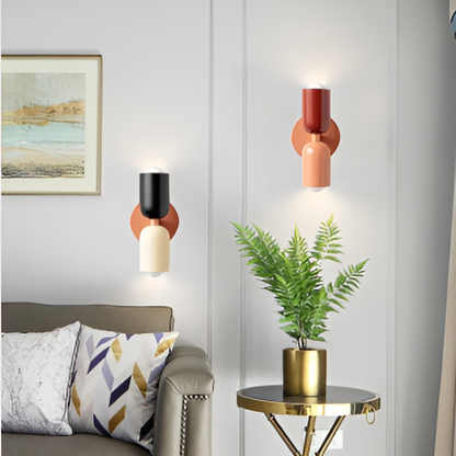Stylish Nordic LED Wall Light - Dual-Sided, Energy-Efficient Design