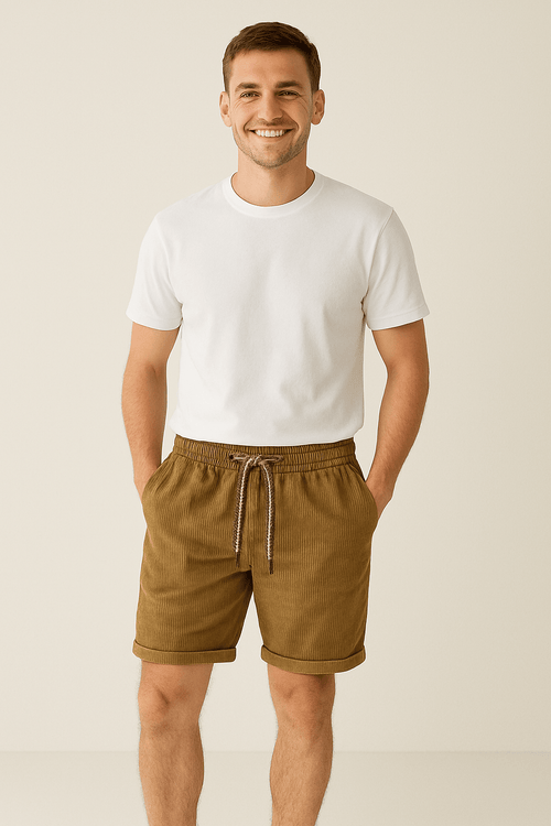 Shorts en cordon pour hommes | Confort léger