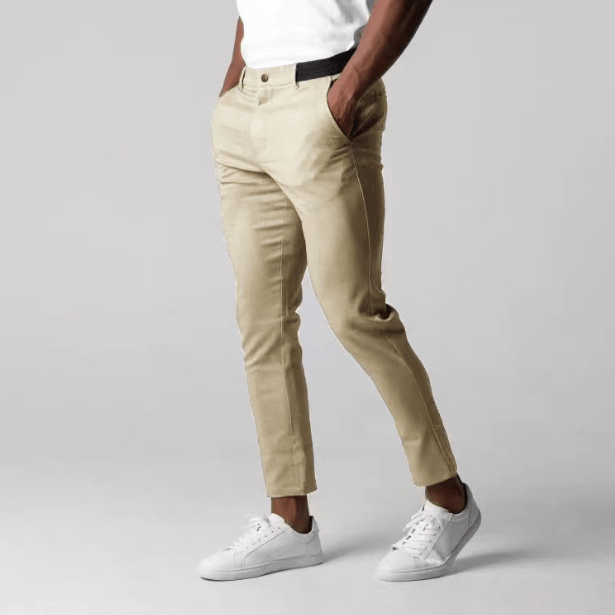 Chino-Hosen - Slim Fit - Stretch - Skinny Chinos - Herren Hosen