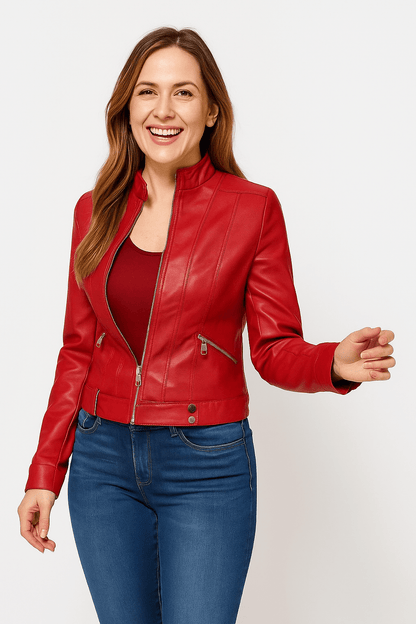 Veste en cuir pour femmes | Style Müheloser