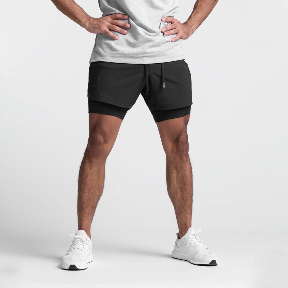 Shorts de fitness pour hommes | Lumière et flexibilité