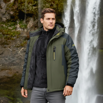 Arvid Herren Winterjacke – Warmer Gepolsterter Freizeitmantel