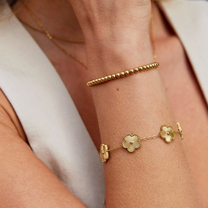 Aisley - Beaded Gold Bracelet — designed to inspire your lifestyle.