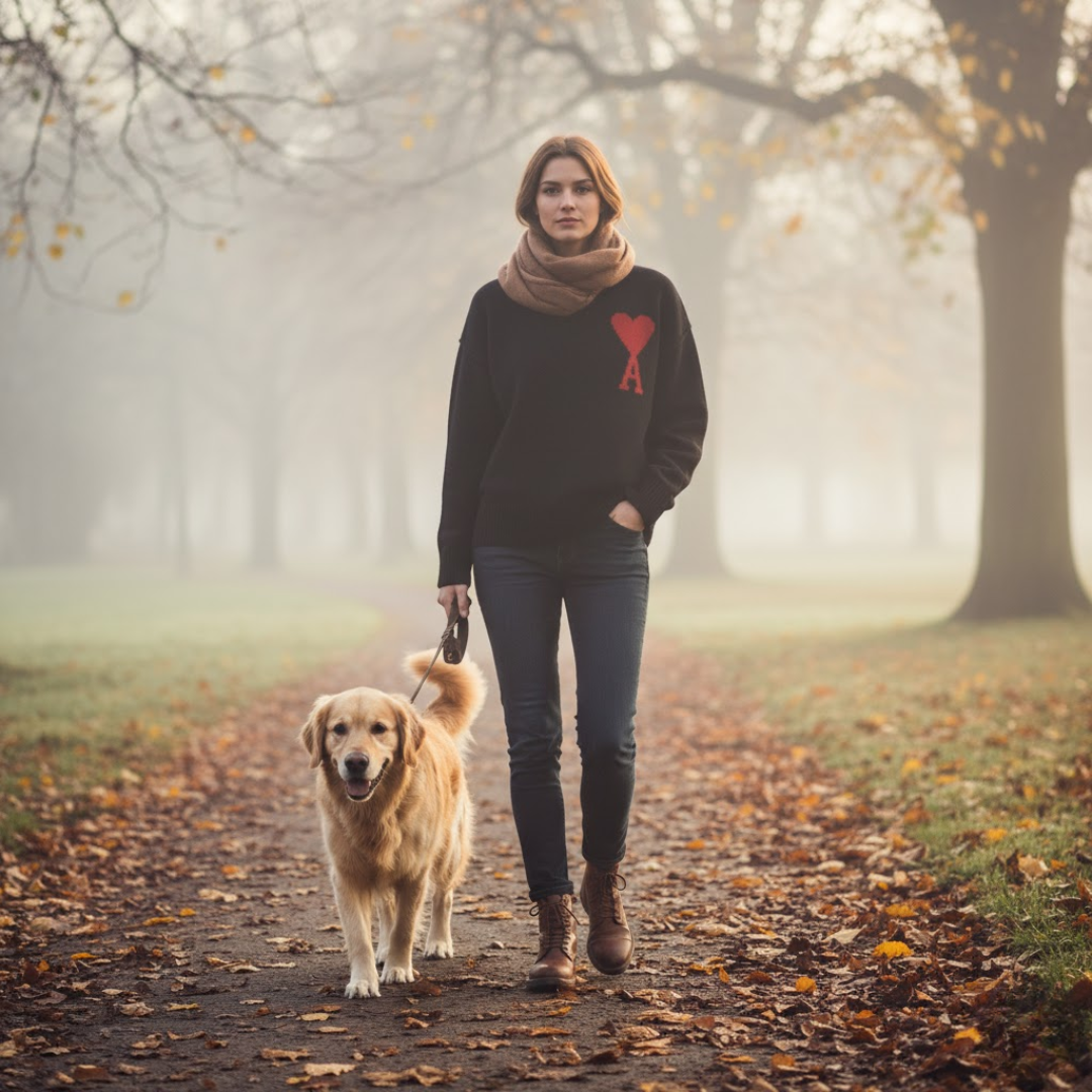 Damen-Pullover mit Herzmotiv – Stil & Komfort