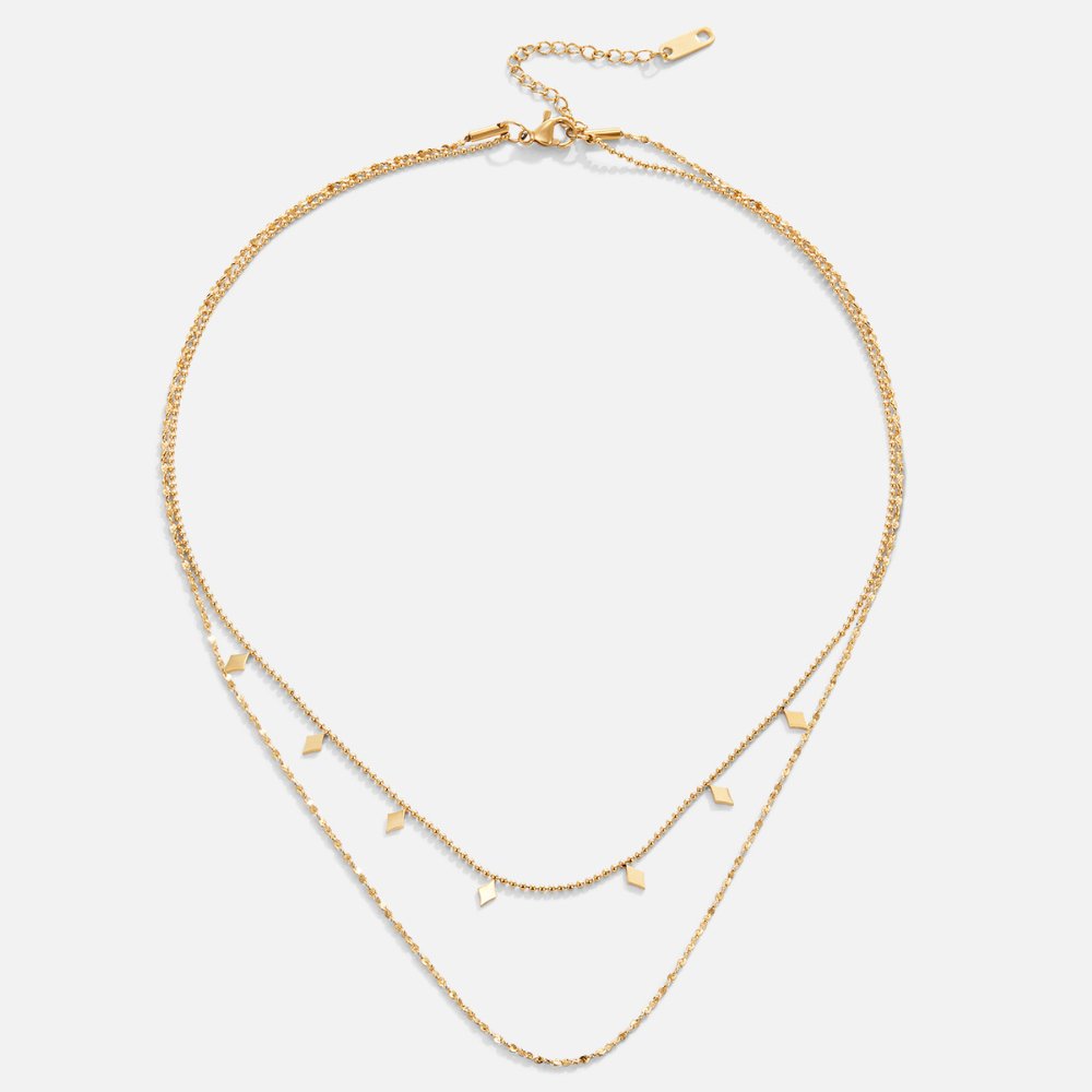 Vesna - Geometic Double Necklace — crafted for everyday quality.