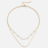 Vesna - Geometic Double Necklace — crafted for everyday quality.