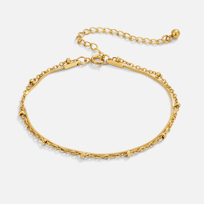 Pamela - Beaded Chain Bracelet — made with care and attention to detail.