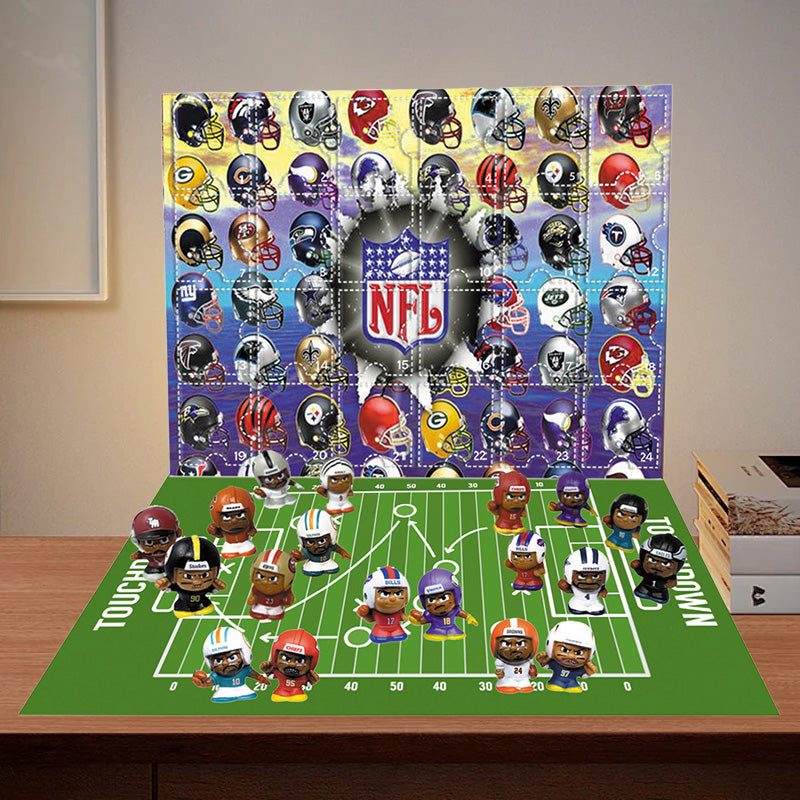 NFL Adventskalender – Team-Themen tägliche Überraschungen