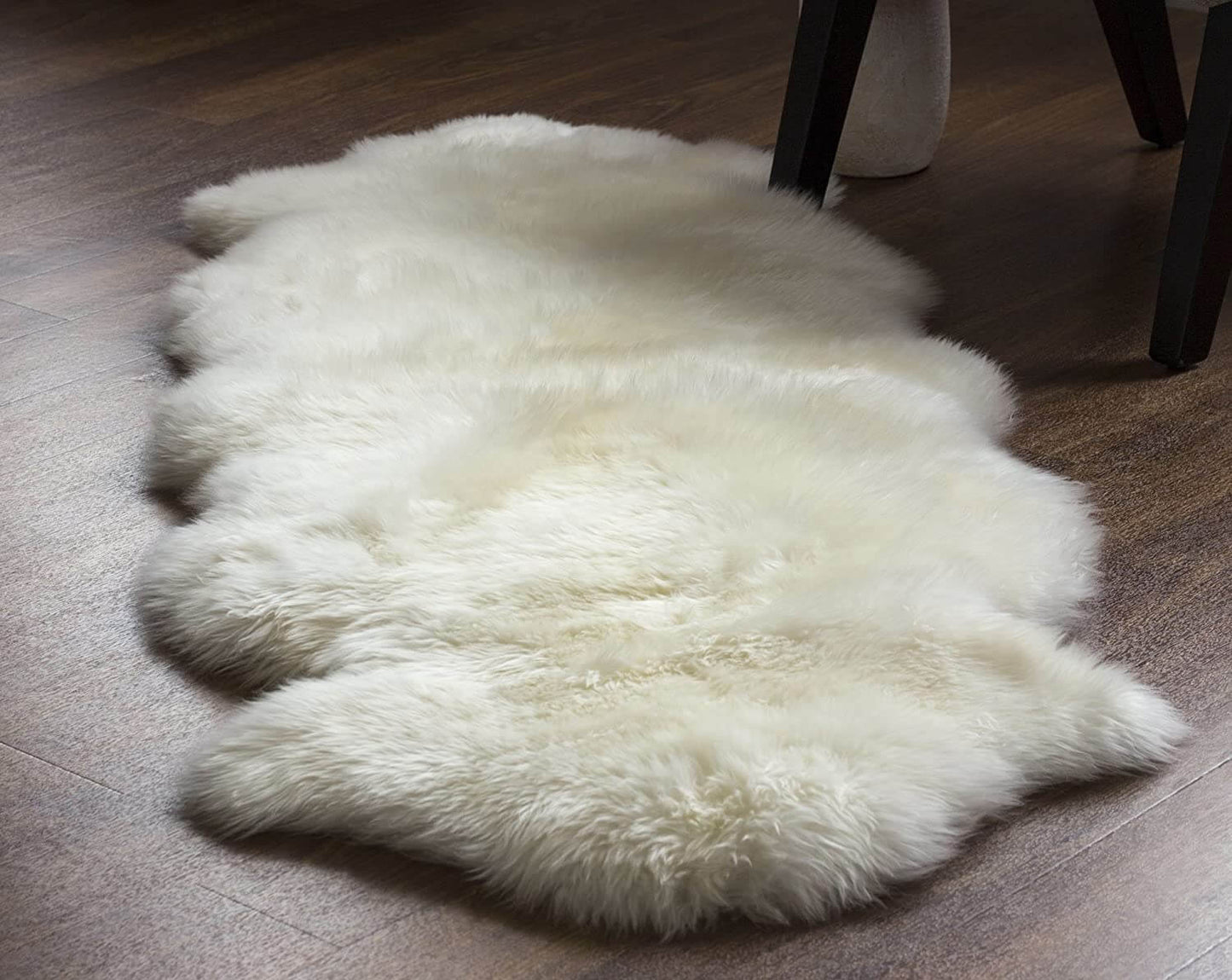 Tapis de couloir luxueux en fausse peau de mouton pour la décoration du couloir et de la chambre