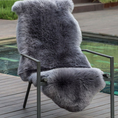 Tapis de couloir luxueux en fausse peau de mouton pour la décoration du couloir et de la chambre