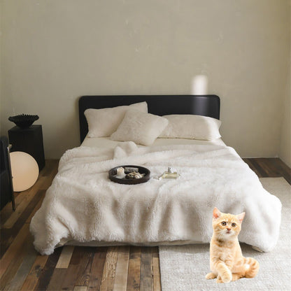 Plaid en laine douce et luxueuse pour canapé, salon et chambre à coucher