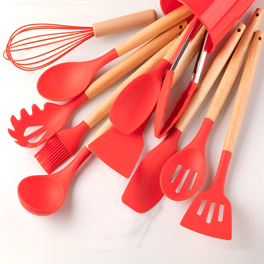 Ensemble de cuisine en silicone 