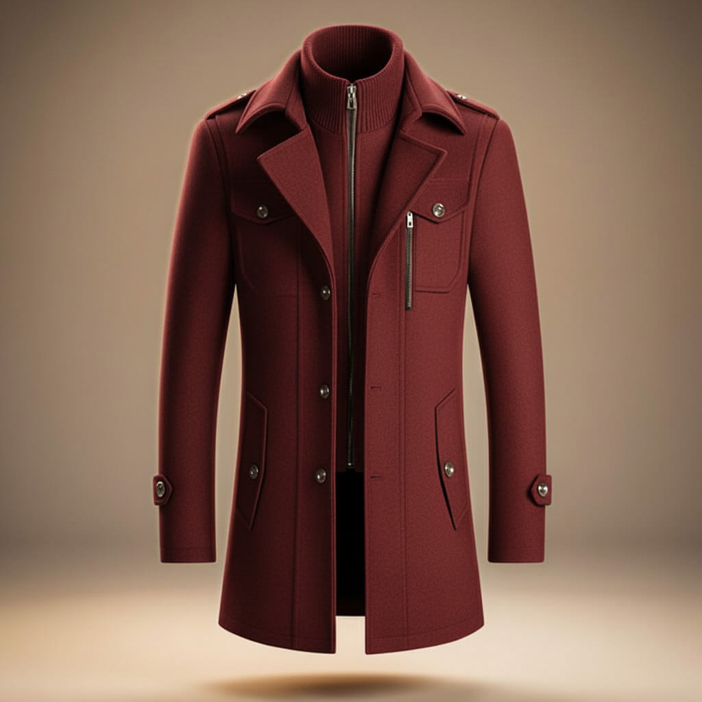 Manteau Marco Legacy Virgin Men Wolle