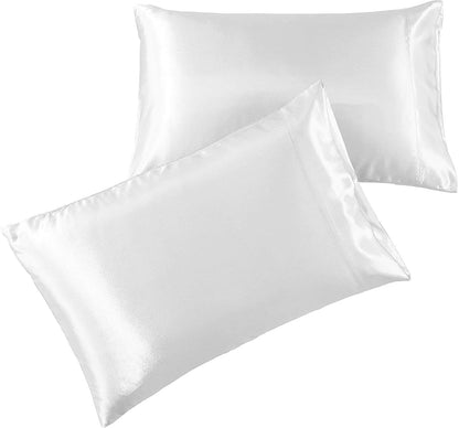 Parure de draps en satin de luxe - Douceur et confort au toucher soyeux