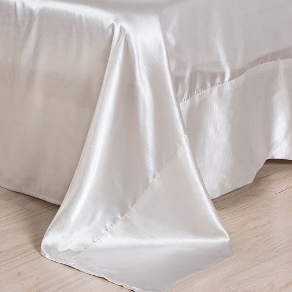 Parure de draps en satin de luxe - Douceur et confort au toucher soyeux