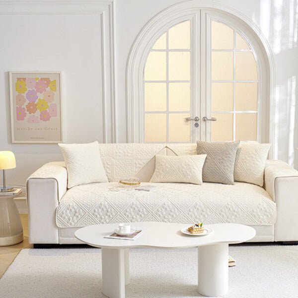 Anti-Slip Sofa Cover for Pets & Kids - Washable Sectional Furniture Protector