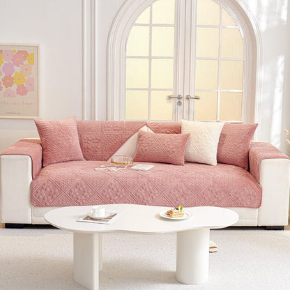 Anti-Slip Sofa Cover for Pets & Kids - Washable Sectional Furniture Protector