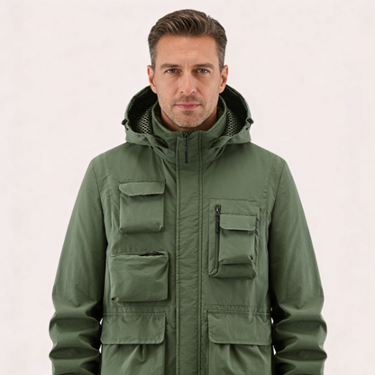 Parka d'hiver en polaire pour hommes – Coupe régulière | Veste d'hiver Warme Isolierte