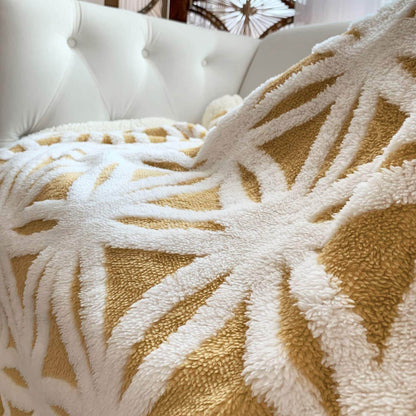 Couverture polaire douce Sherpa - Couverture de lit douillette et moelleuse pour un confort optimal