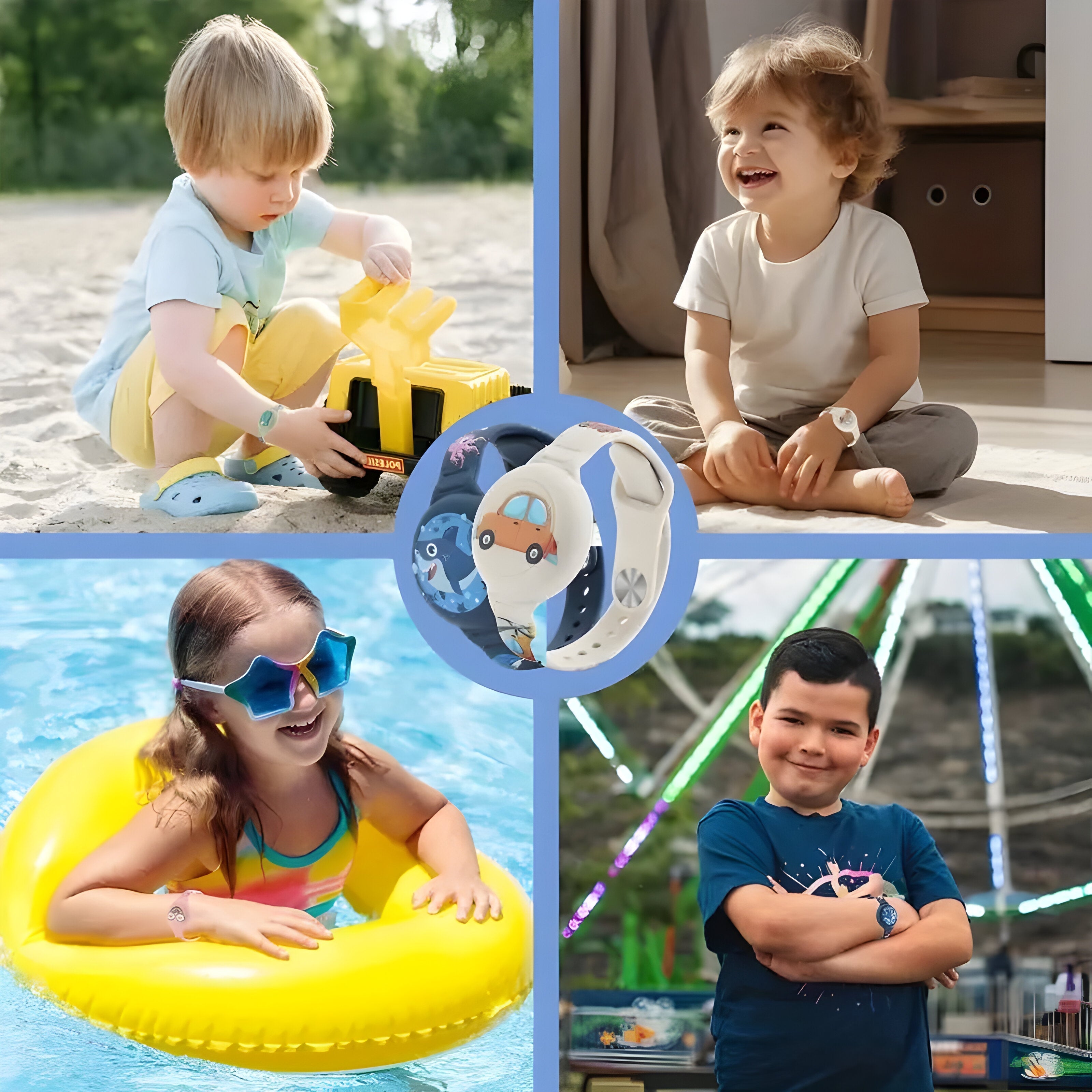 GPS Tracker Kinder Armband Standort Silikon