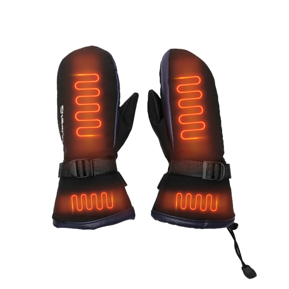 Gants chauffants électriques | Chauffe-mains rechargeables par USB | Étanche, chauffage double face pour le ski, la randonnée et une utilisation quotidienne