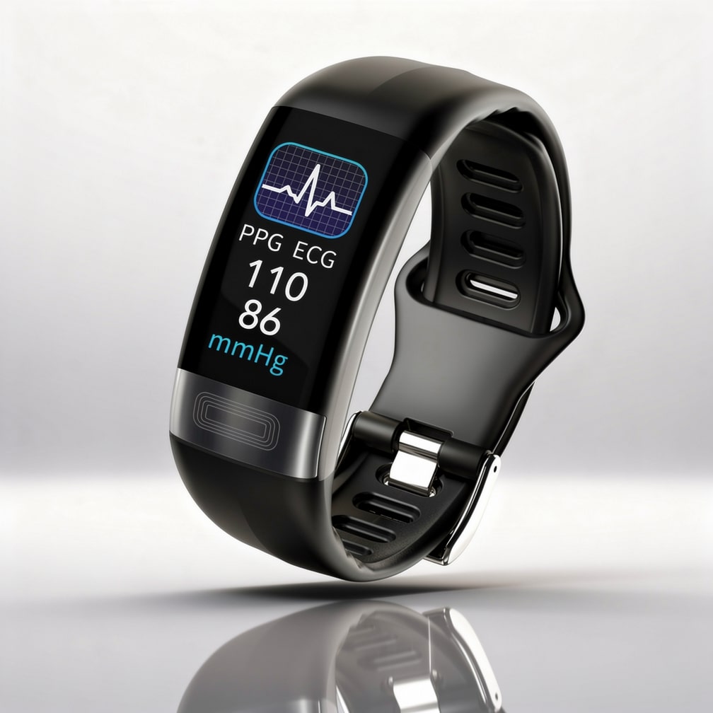 Smartwatch mit EKG, Herzfrequenz, Blutdruck & Schlaftracking für Männer und Frauen | Fitness Tracker | Vitaro