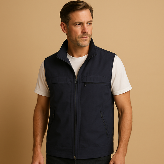 Herren Leichter Kurzarm Cardigan d'extérieur
