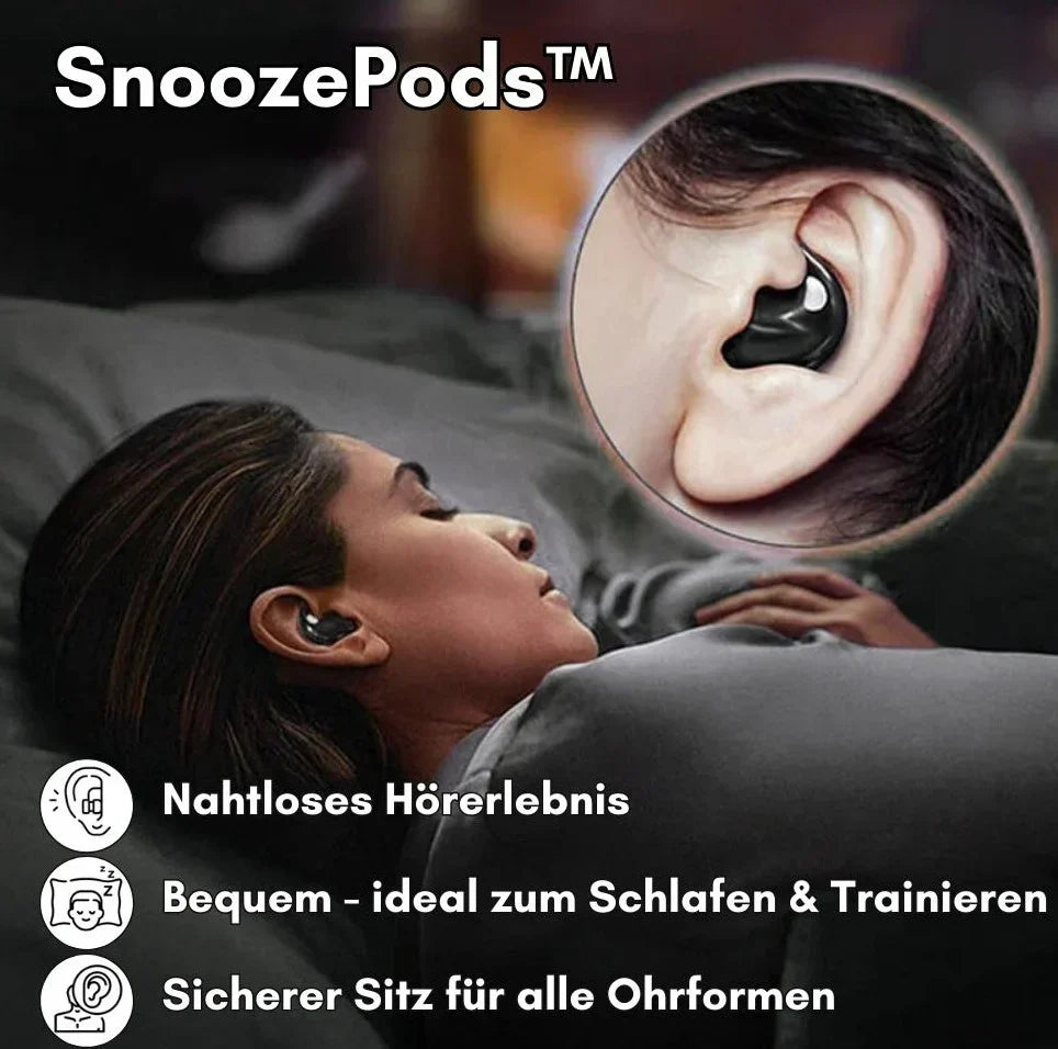 Ultraflache Bluetooth-Kopfhörer für Schlaf & Alltag