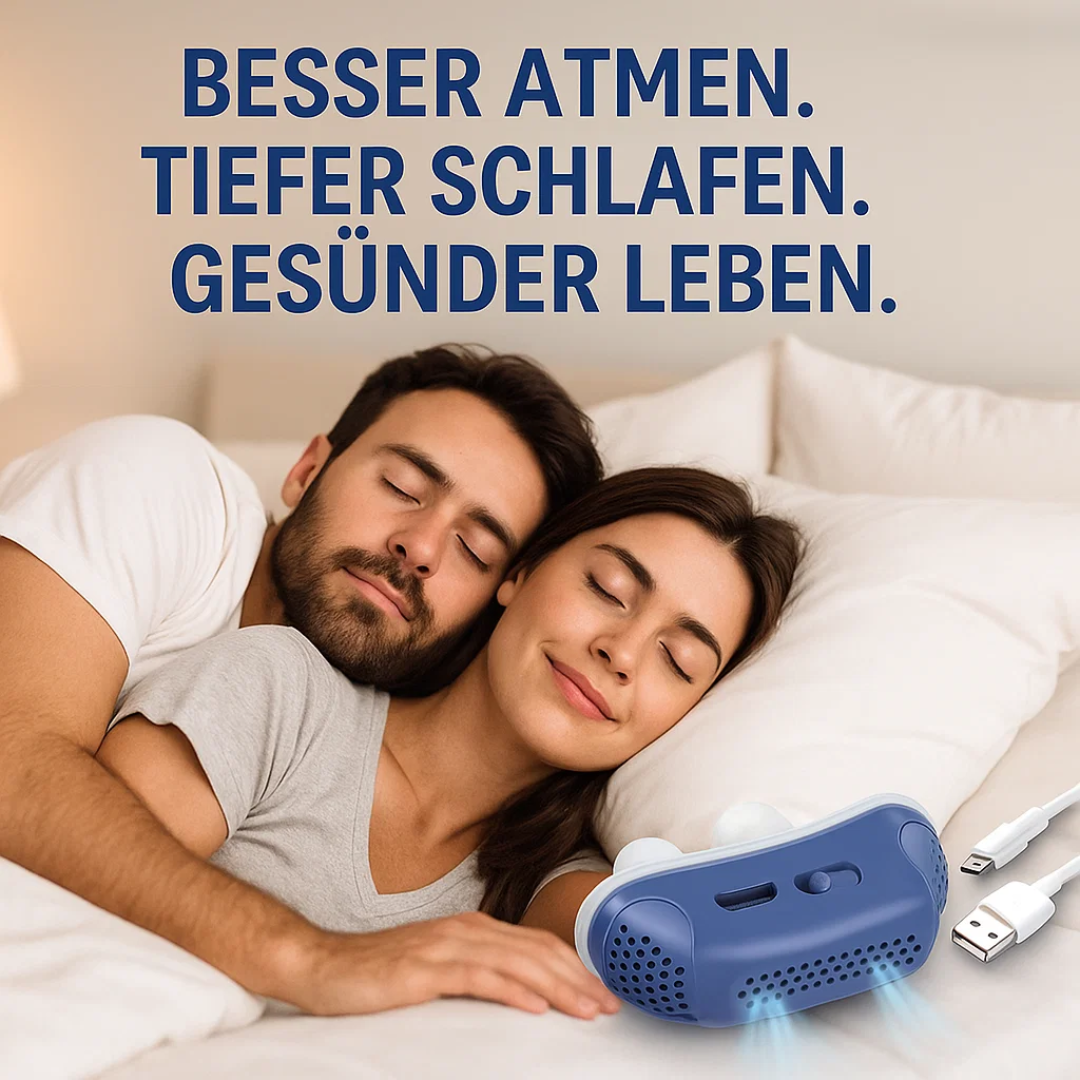 Micro-CPAP Schlafapnoe-Gerät für Reisen & Anti-Schnarchen