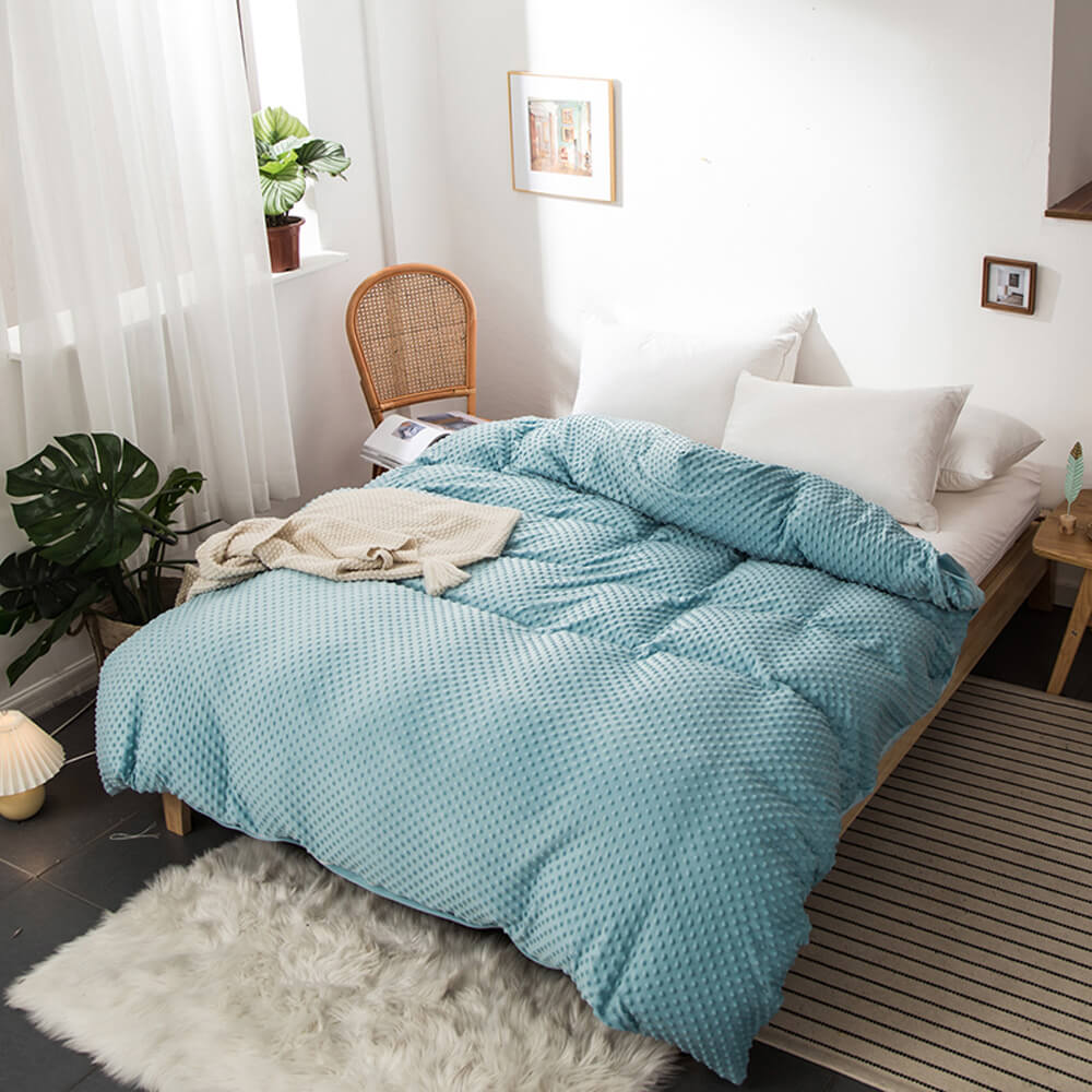 Cozy Soft Weighted Blanket Duvet Cover for Better Sleep