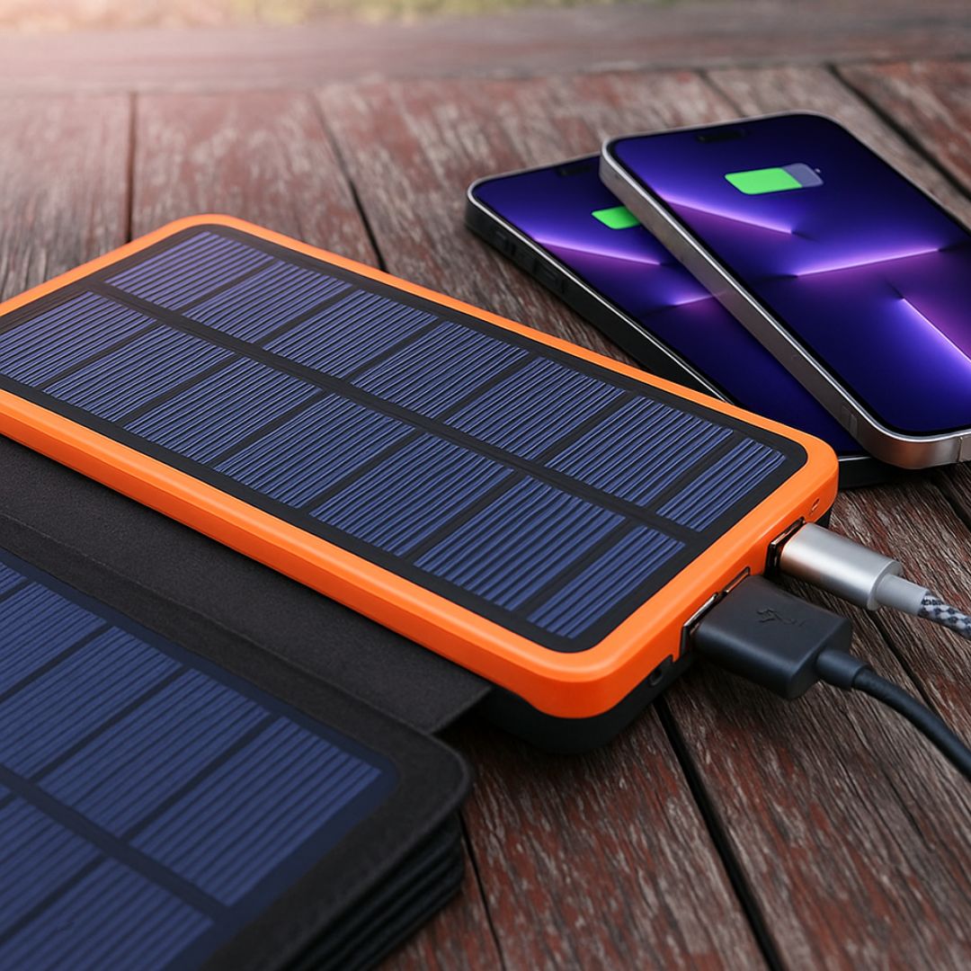 Powerbank Solar | Handy Solar Ladegerät | Solar Ladegeräte | SolarBox