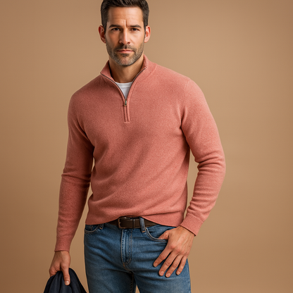 Cardigan zippé pour hommes pour Dagelijks Comfort et Slimme Laagjes