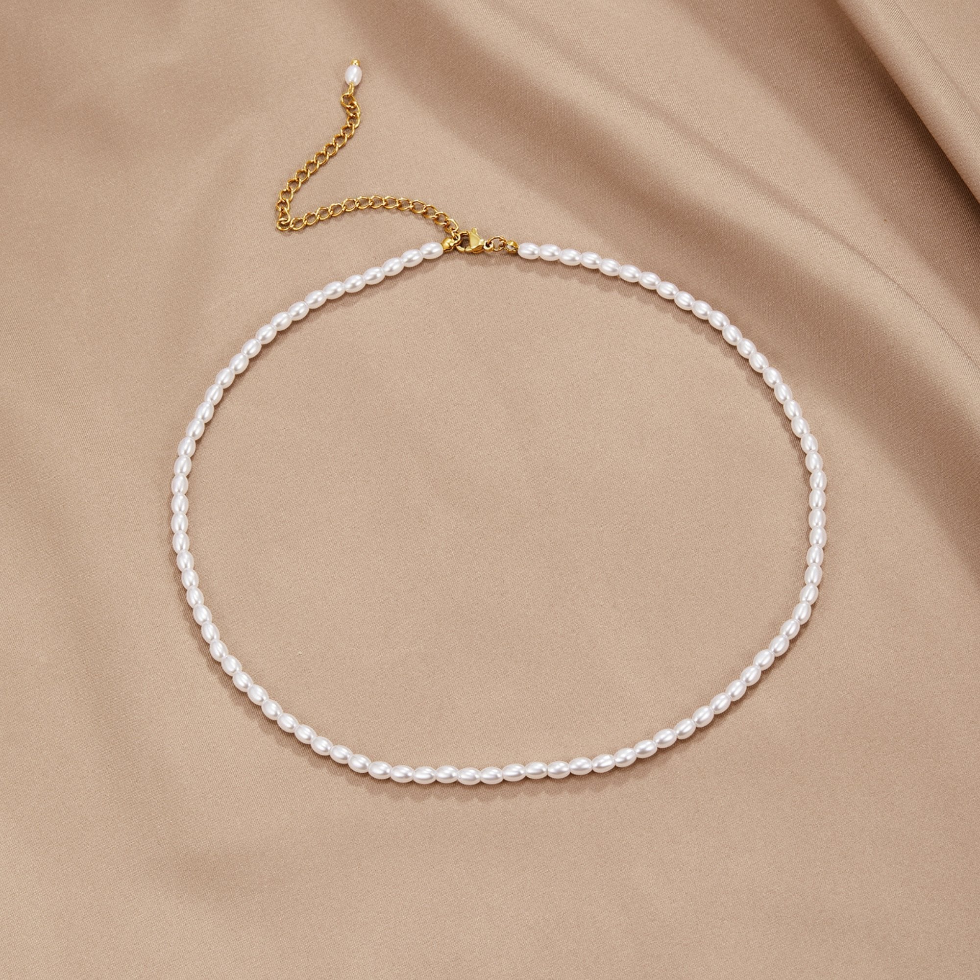 Temi - Pearl Necklace — made with care and attention to detail.
