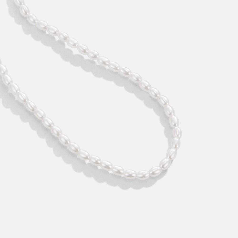 Temi - Pearl Necklace — made with care and attention to detail.