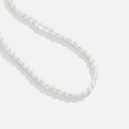 Temi - Pearl Necklace — made with care and attention to detail.
