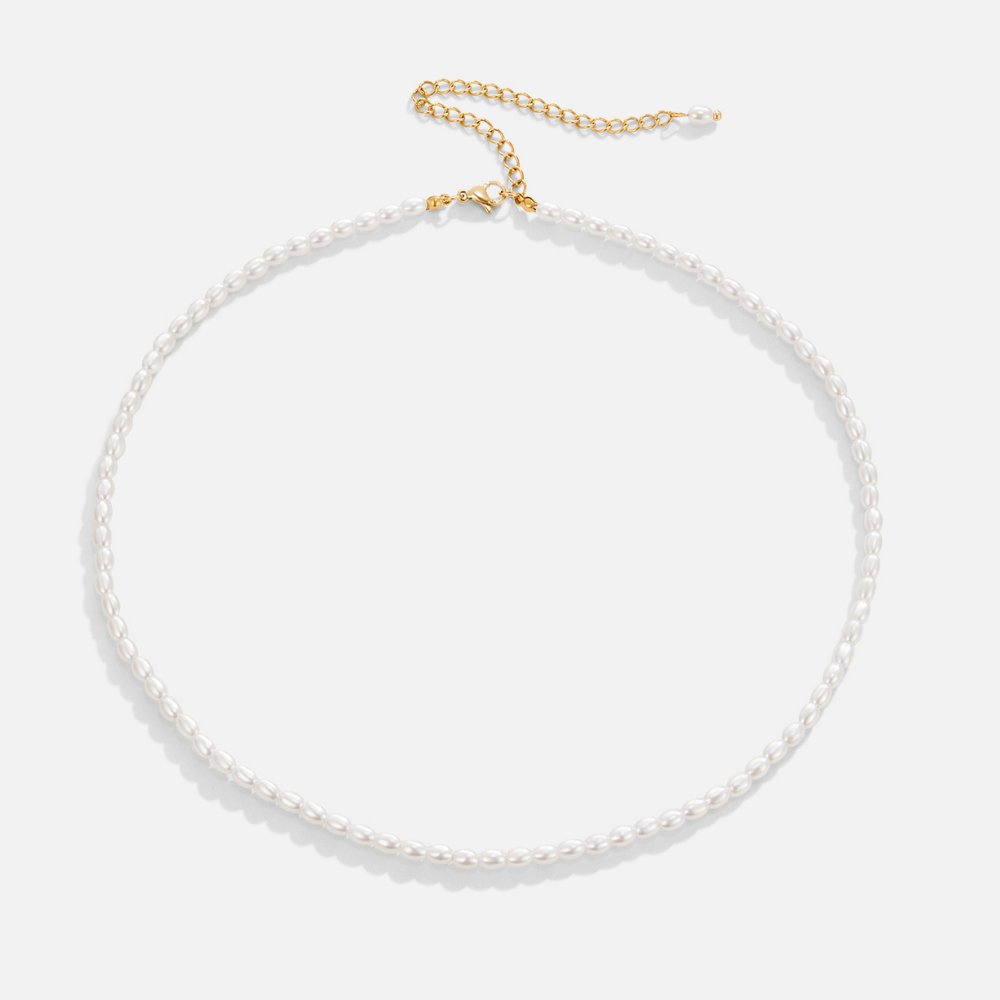 Temi - Pearl Necklace — made with care and attention to detail.