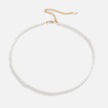Temi - Pearl Necklace — made with care and attention to detail.