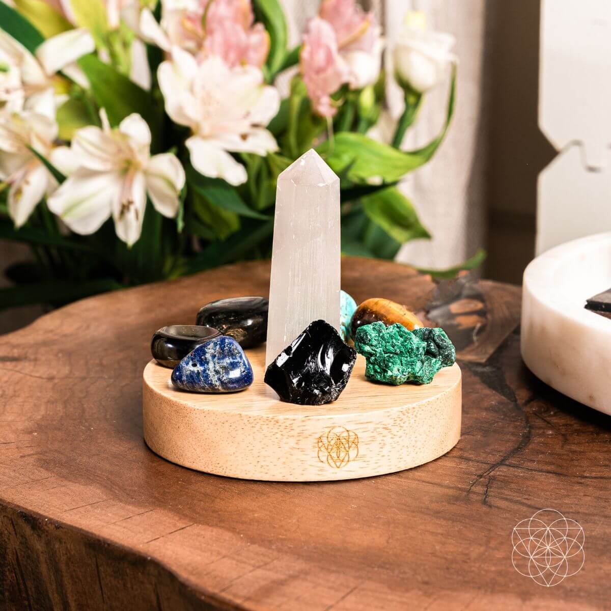 Lampe de nuit décorative - Lumière de protection sacrée et d'énergie spirituelle