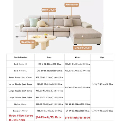 Dicke, rutschfeste Sofabezüge – dehnbare, strapazierfähige Schonbezüge für Ihre Couch