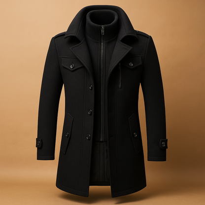 Manteau d'hiver slim fit pour hommes