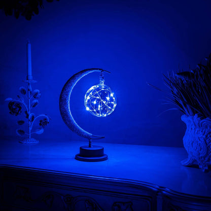 Lampe de table Lune pour salon - Veilleuse élégante et décoration intérieure