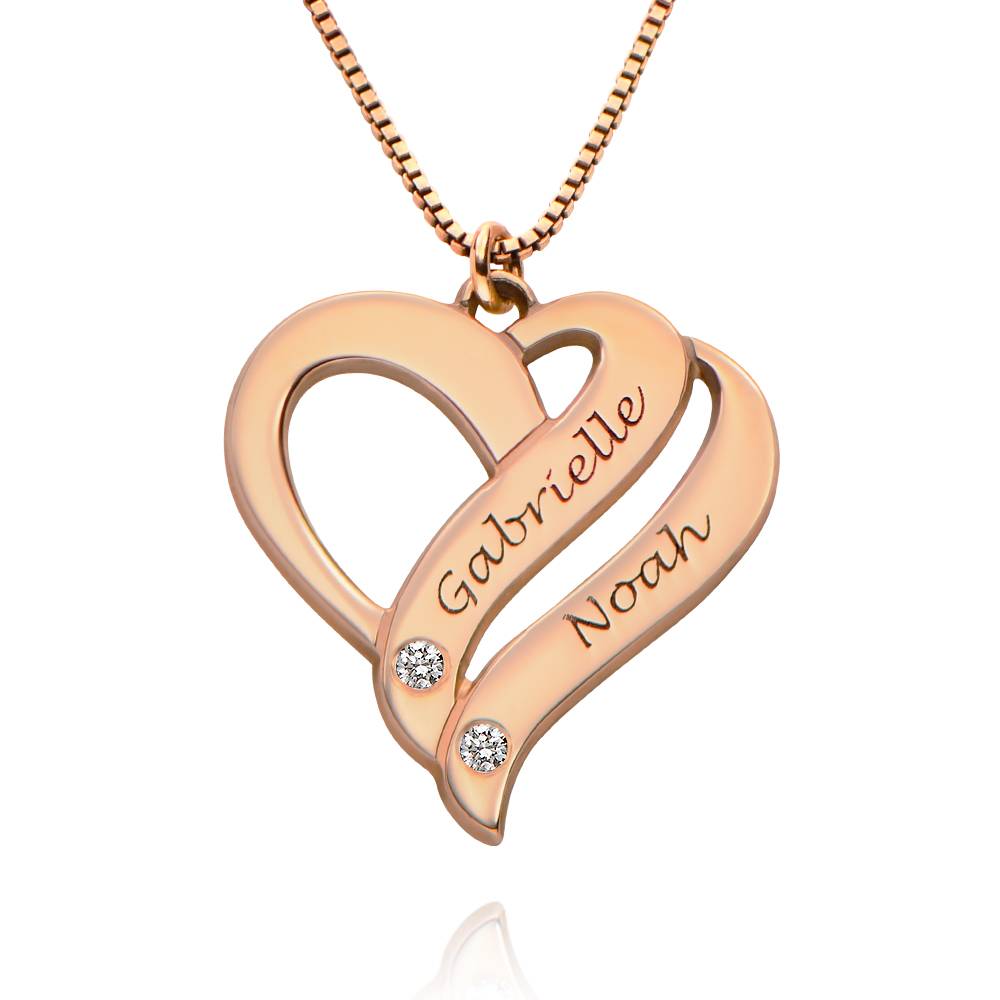 Leila - Hearts Forever Name Necklace — crafted for everyday quality.
