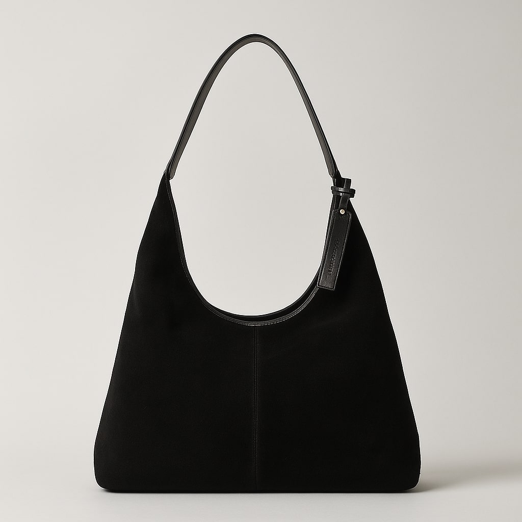 Schultertasche für Frauen | Wildleder Schultertasche | Vintage Tasche | Lederin